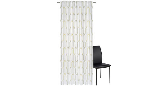 FERTIGVORHANG halbtransparent  - Grün, KONVENTIONELL, Textil (135/245cm) - Esposa
