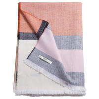 PLAID Alice 130/190 cm  - Beige/Orange, Konventionell, Textil (130/190cm) - Esprit