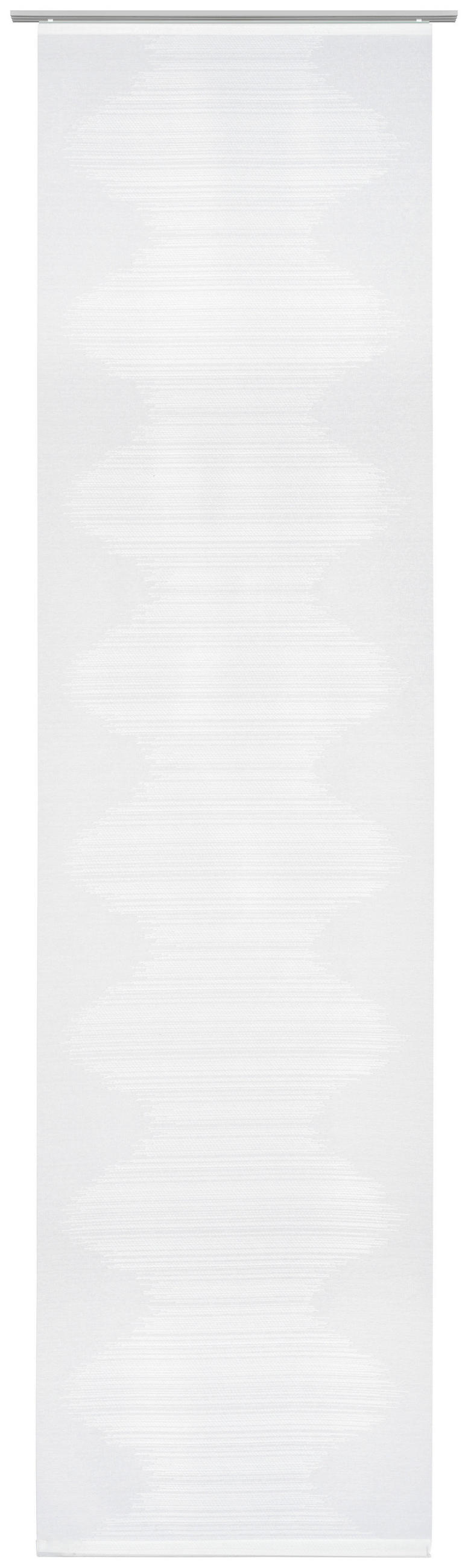 FLÄCHENVORHANG    60/245 cm   - Weiß, KONVENTIONELL, Textil (60/245cm) - Novel