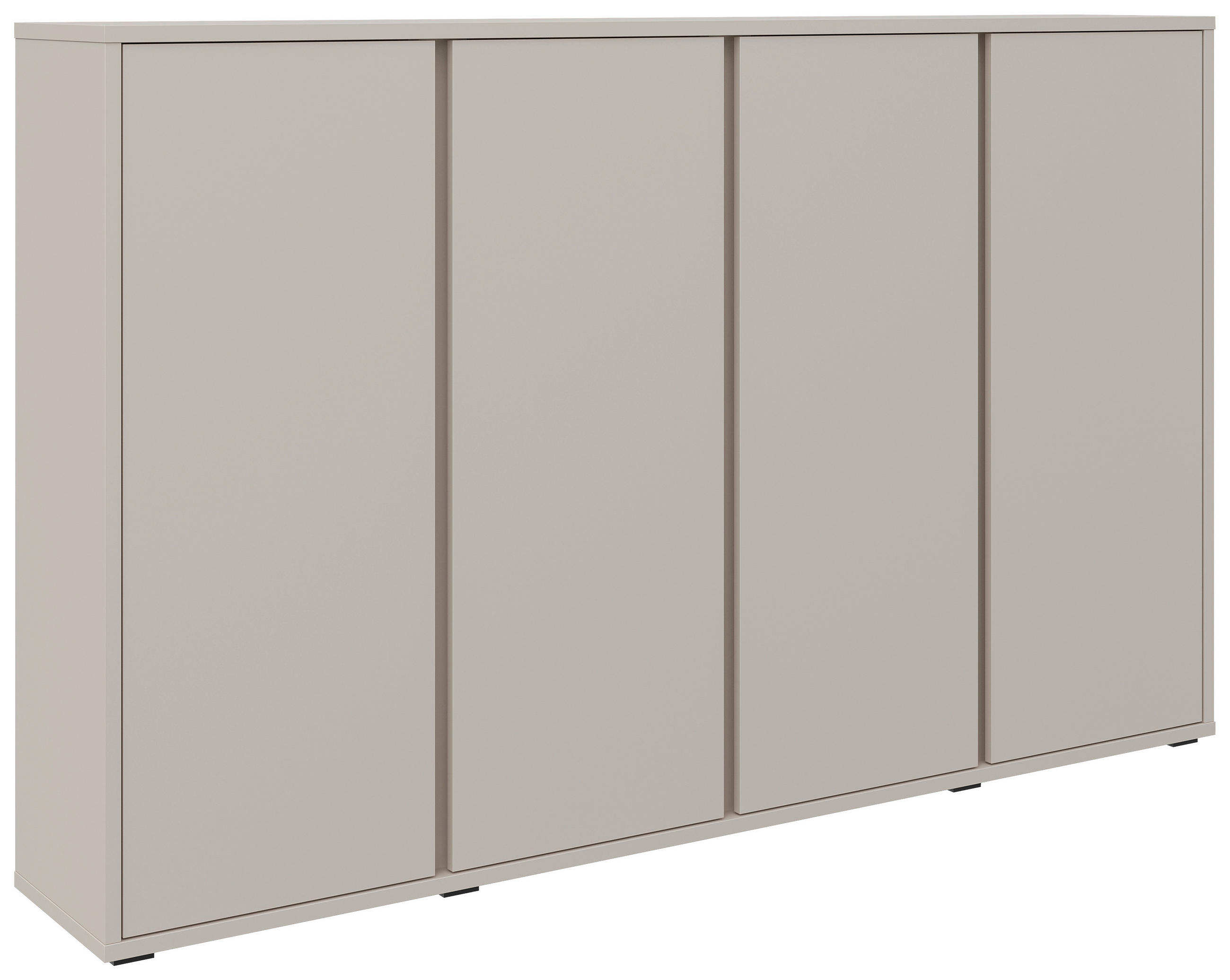 SCHUHSCHRANK Kaschmir  - Kaschmir/Anthrazit, KONVENTIONELL, Holzwerkstoff/Kunststoff (192,7/120/34cm) - Xora