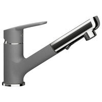 KÜCHENARMATUR 522120GCR  - Chromfarben/Grau, Basics, Stein/Metall (5/16,2/19,3cm) - Schock