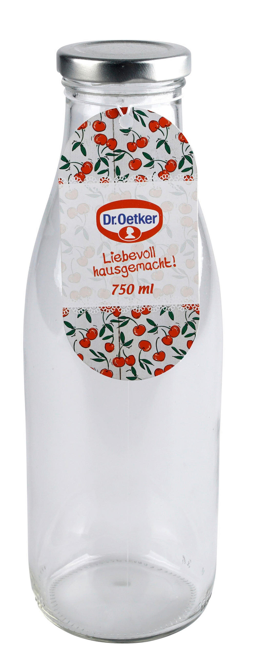 KULACS 0,75 l  - átlátszó, Basics, üveg (750ml) - Dr.Oetker
