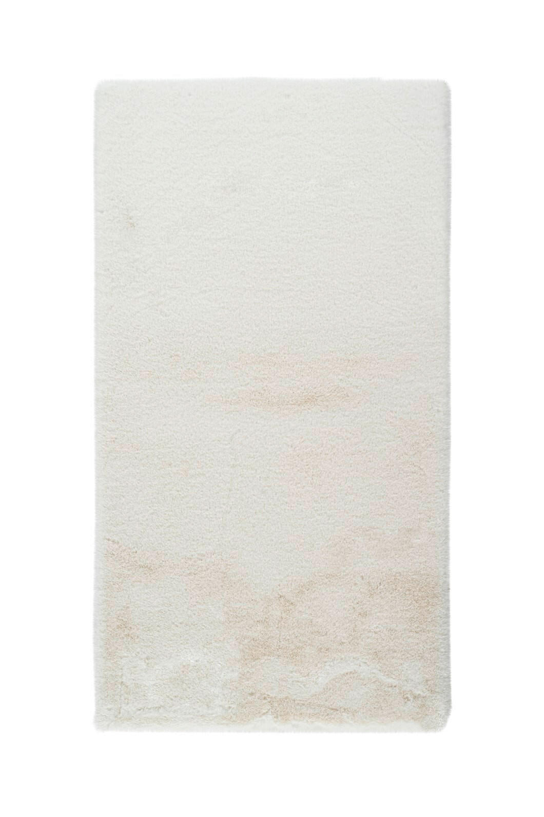 BADEMATTE 50/90 cm Weiß  - Weiß, KONVENTIONELL, Kunststoff/Textil (50/90cm)