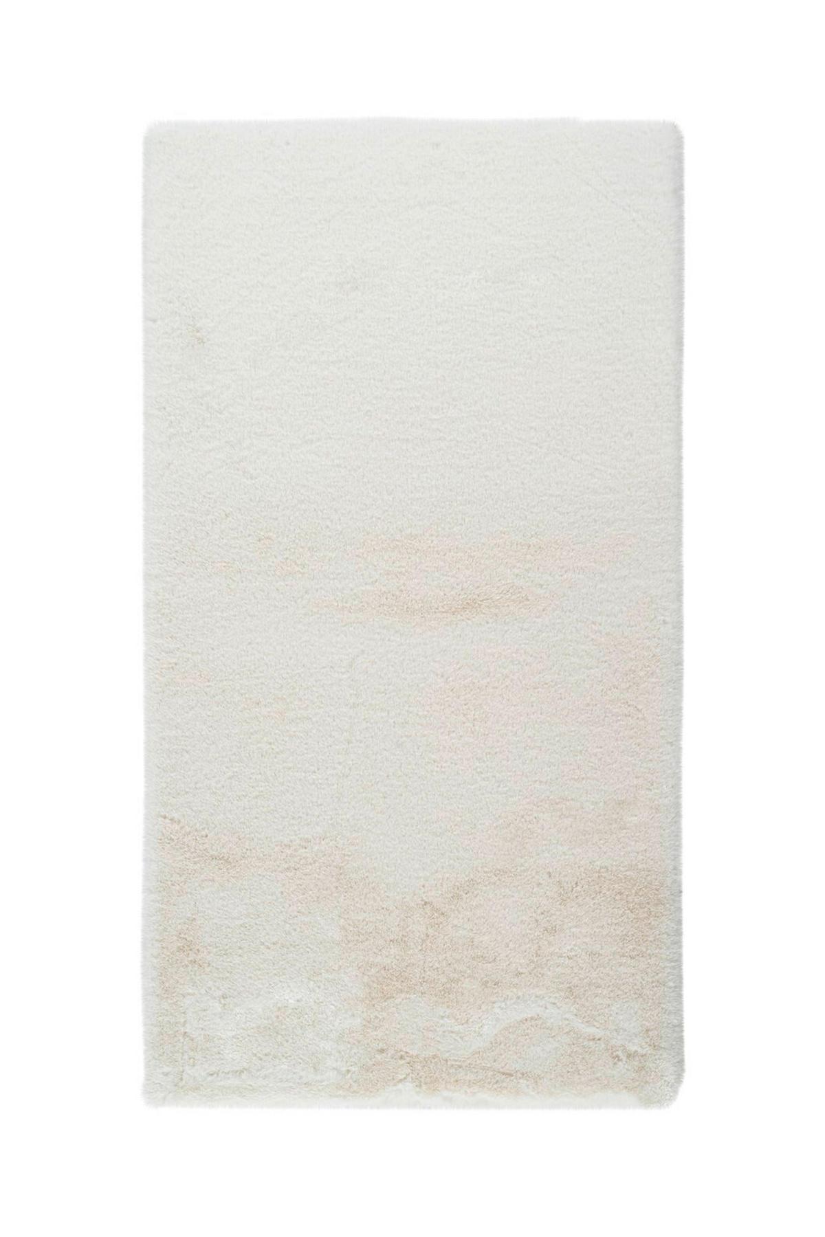 HOCHFLORTEPPICH 50/90 cm Rabbit Light 625 Weiß Weiß  - Weiß, KONVENTIONELL, Kunststoff/Textil (50/90cm)