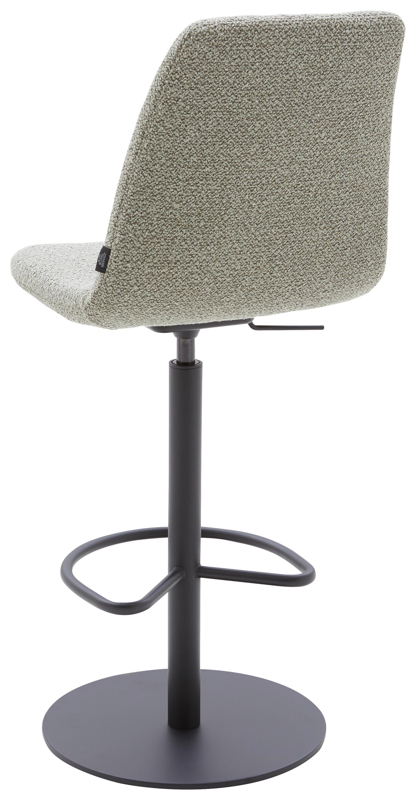 Thumbnail - Johann Jakob Barhocker, Grau, Grün, Metall, Textil, Drehteller, 59x115.5-126x39 cm, Sitzfläche 360° drehbar, Esszimmer, ...