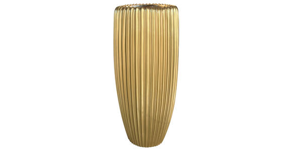 VASE 77 cm  - Goldfarben, LIFESTYLE, Kunststoff (36/77cm) - Ambia Home