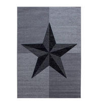 VÄVD MATTA 140/200 cm Plus  - grå, Basics, textil (140/200cm) - Novel