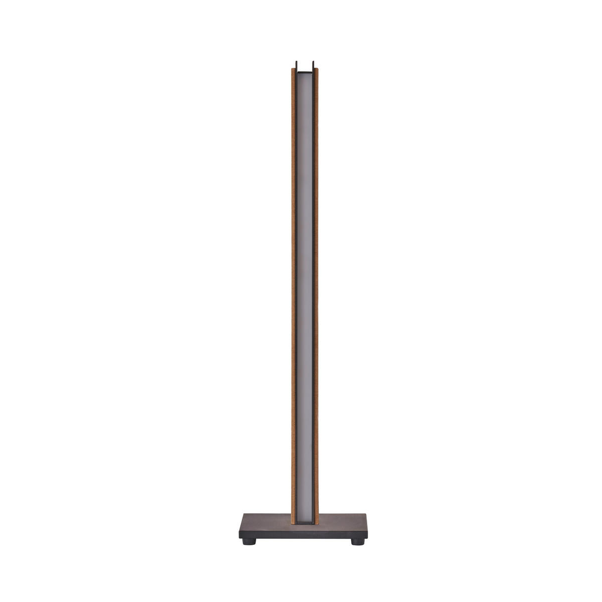 LED-TISCHLEUCHTE Form 16/60/16 cm  - Eichefarben/Schwarz, Natur, Holz/Metall (16/60/16cm) - Grossmann