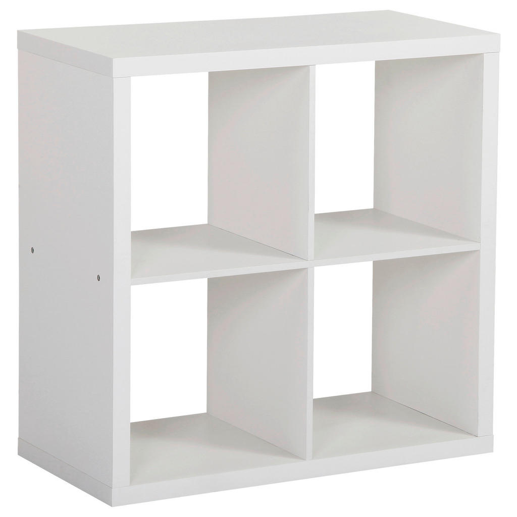 Regal Samy 1 B: 76 Cm Weiß