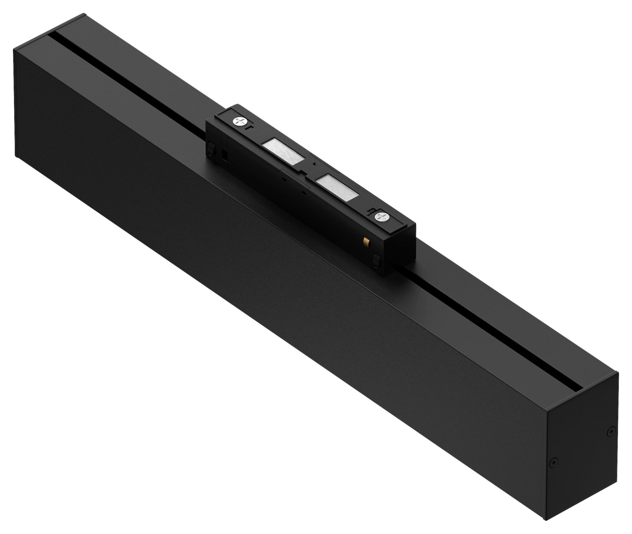 SCHIENENSYSTEM-STRAHLER 3,4/6,8/30 cm   - Schwarz, Basics, Kunststoff/Metall (3,4/6,8/30cm) - MAYTONI