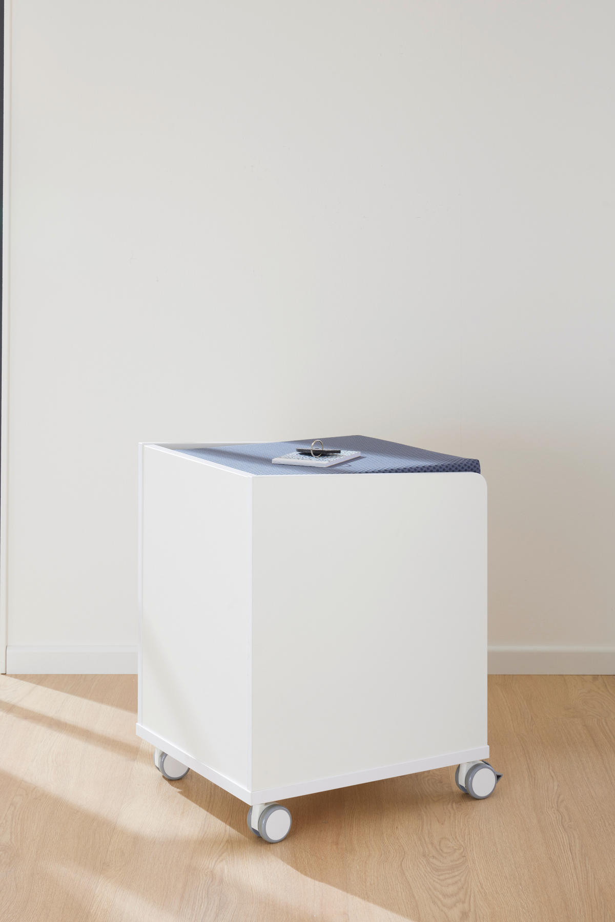 ROLLCONTAINER Weiß  - Weiß, Basics, Holzwerkstoff/Kunststoff (43,3/47,6/60,5cm) - Paidi