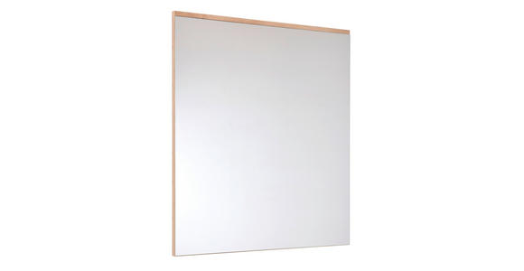 WANDSPIEGEL 80/89/2 cm    in rechteckig  - Eichefarben, KONVENTIONELL, Glas/Holzwerkstoff (80/89/2cm) - Moderano