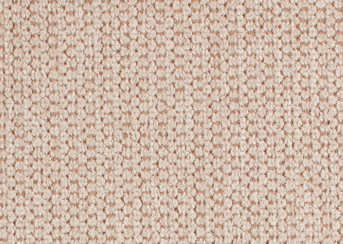 ECKSOFA in Chenille Beige  - Beige/Schwarz, Natur, Textil/Metall (233/288cm) - Valnatura