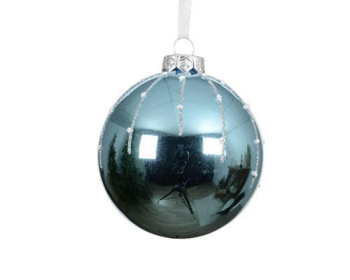 CHRISTBAUMKUGEL-SET 8 cm  - Basics (8cm)