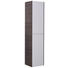 SEITENSCHRANK 35/160/35 cm - Braun/Weiß, KONVENTIONELL, Glas/Holzwerkstoff (35/160/35cm) - Venda SEITENSCHRANK 35/160/35 cm - Braun/Weiß, KONVENTIONELL, Glas/Holzwerkstoff (35/160/35cm) - Venda