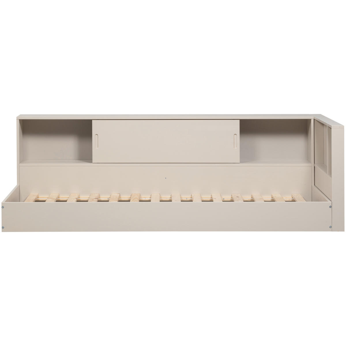 BODENBETT. 90/200 cm  in Grau  - Grau, Basics, Holz (90/200cm) - MID.YOU