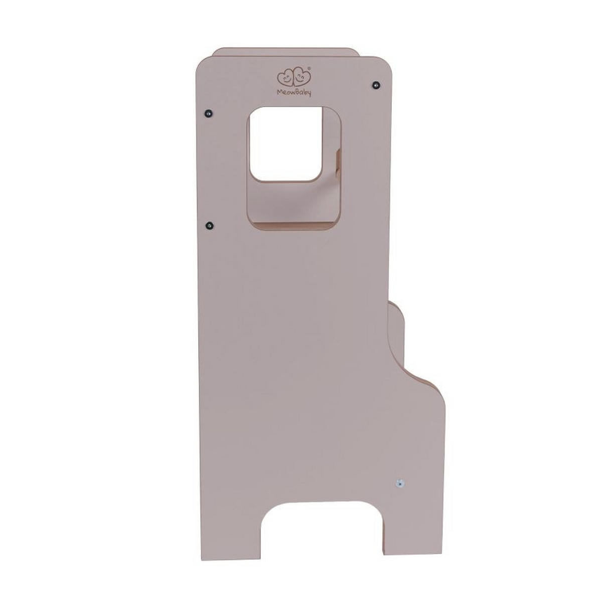 LERNTURM Solid  - Grau, Basics, Holzwerkstoff (85/40/41cm)