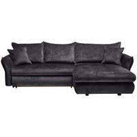 KUTNA GARNITURA tekstil  crna   - crna, Konvencionalno, tekstil/plastika (275/180cm) - Stylife
