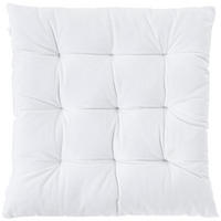 JASTUK ZA SEDENJE bela 40/40 cm  - bela, Osnovno, tekstil (40/40cm) - Boxxx