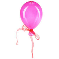 DEKOHÄNGER  - Rosa, Basics, Glas (11/15cm)