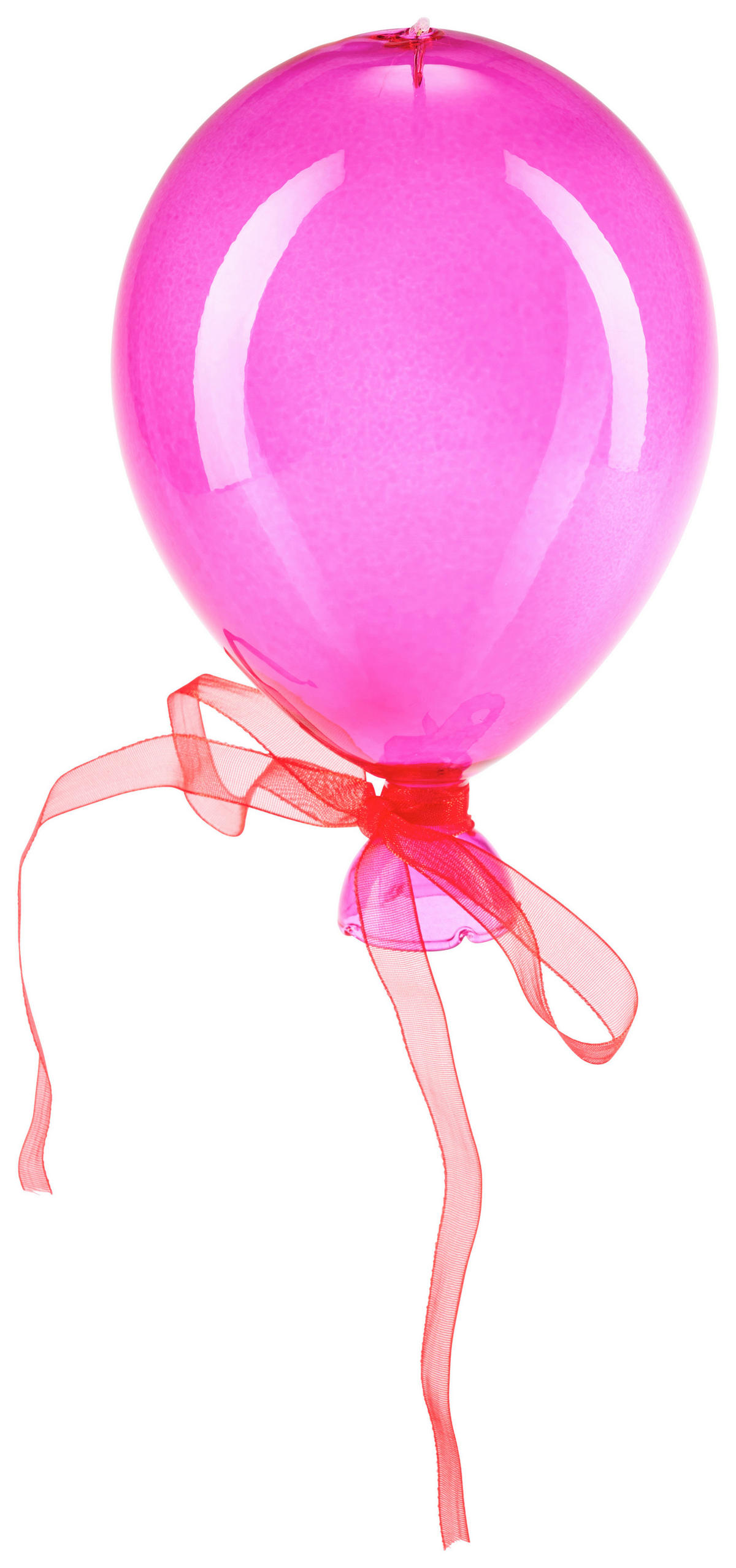 DEKOHÄNGER  - Rosa, Basics, Glas (11/15cm)