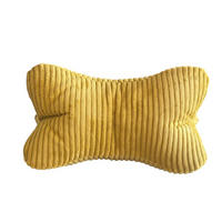 Leseknochen AURORA 40/25 cm  - Currygelb, Basics, Textil (40/25cm) - Novel