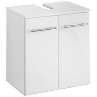 WASCHBECKENUNTERSCHRANK 50/53/34 cm  - Alufarben, KONVENTIONELL, Holzwerkstoff/Metall (50/53/34cm) - Xora