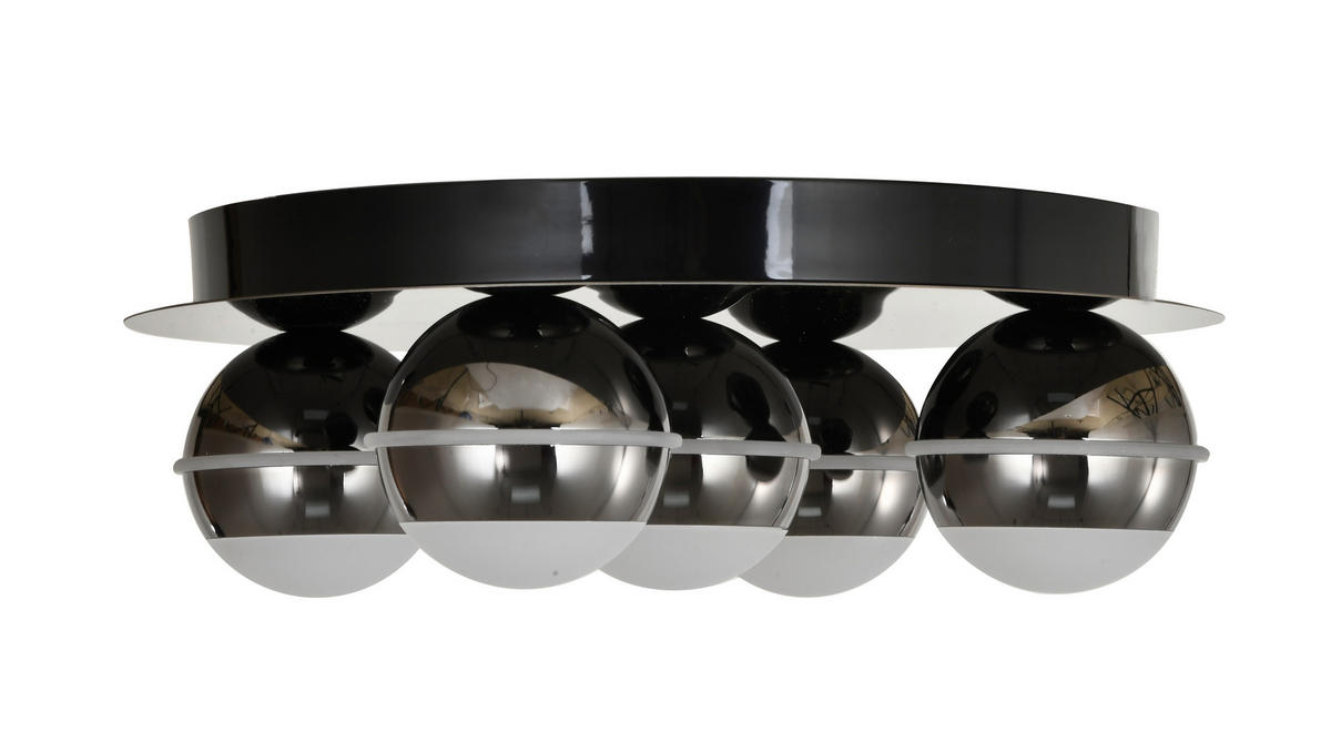 LED-DECKENLEUCHTE Biarritz 40/40/14 cm  - Sandfarben, Design, Kunststoff/Metall (40/40/14cm)