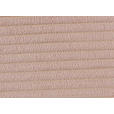 ECKSOFA Taupe Cord  - Taupe/Schwarz, Design, Textil/Metall (321/216cm) - Hom`in