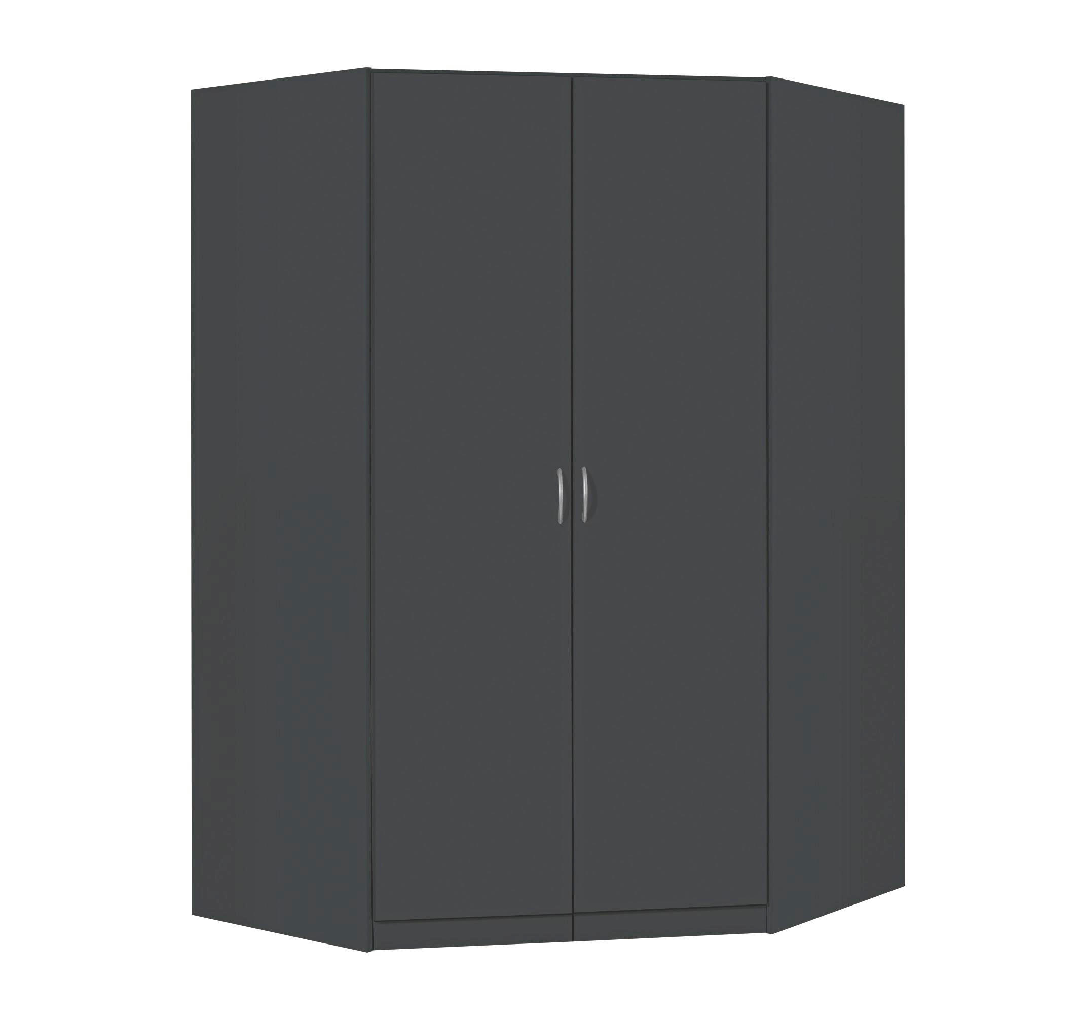 Eckschrank in Grau