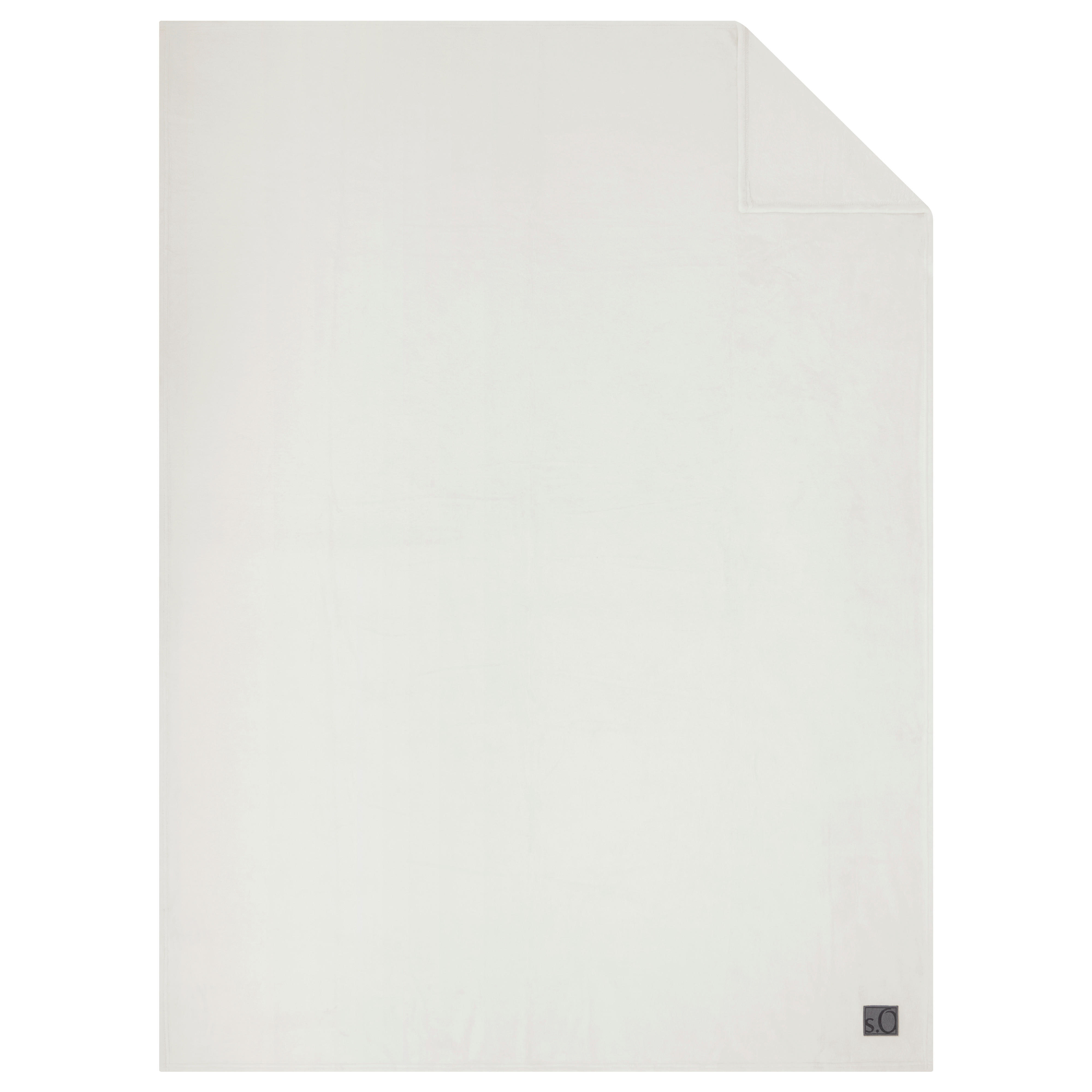 WOHNDECKE 220/240 cm  - Weiß, Basics, Textil (220/240cm) - S. Oliver