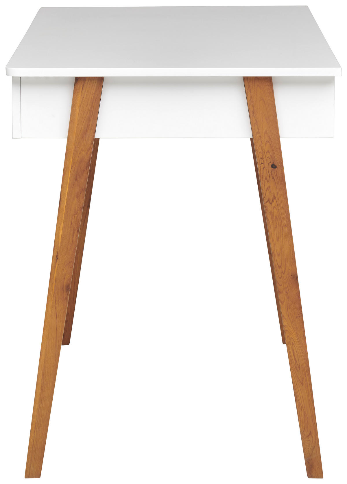 PSACÍ STŮL, bílá, barvy dubu, 120/60/76 cm - bílá/barvy dubu, Moderní, dřevo/kompozitní dřevo (120/60/76cm) - MID.YOU