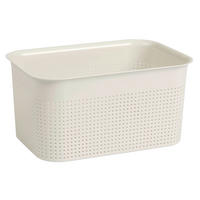 BOX    26,2/18/13 cm  - Weiß, Basics, Kunststoff (26,2/18/13cm) - Rotho