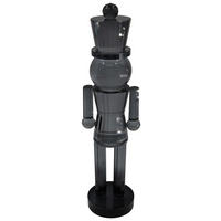 DIÓTÖRŐFIGURA - fekete, Lifestyle, üveg (8,5/33cm) - X-Mas