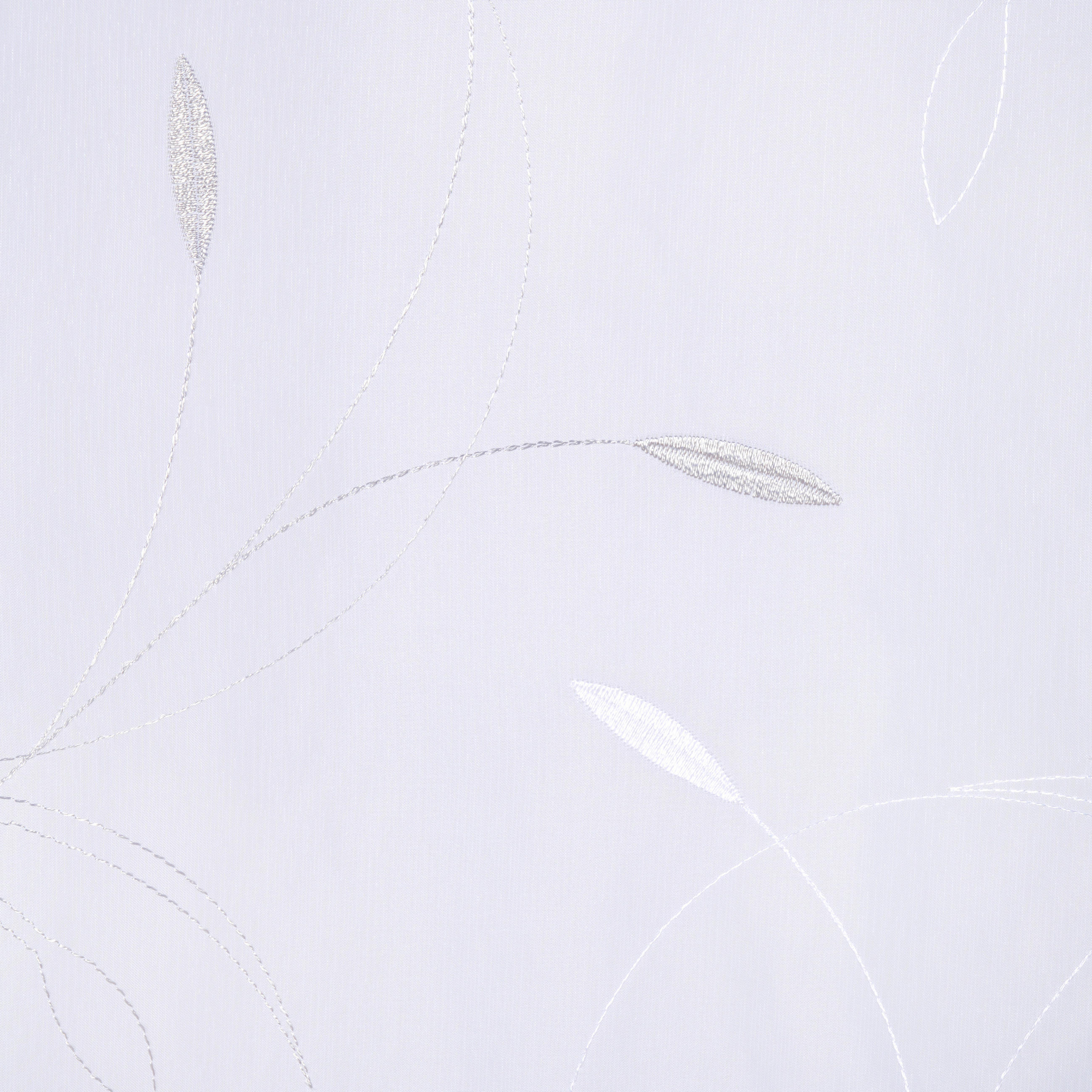 ZÁCLONA, polopriehľadné, 280 cm - svetlosivá, Konventionell, plast (280cm) - Esposa