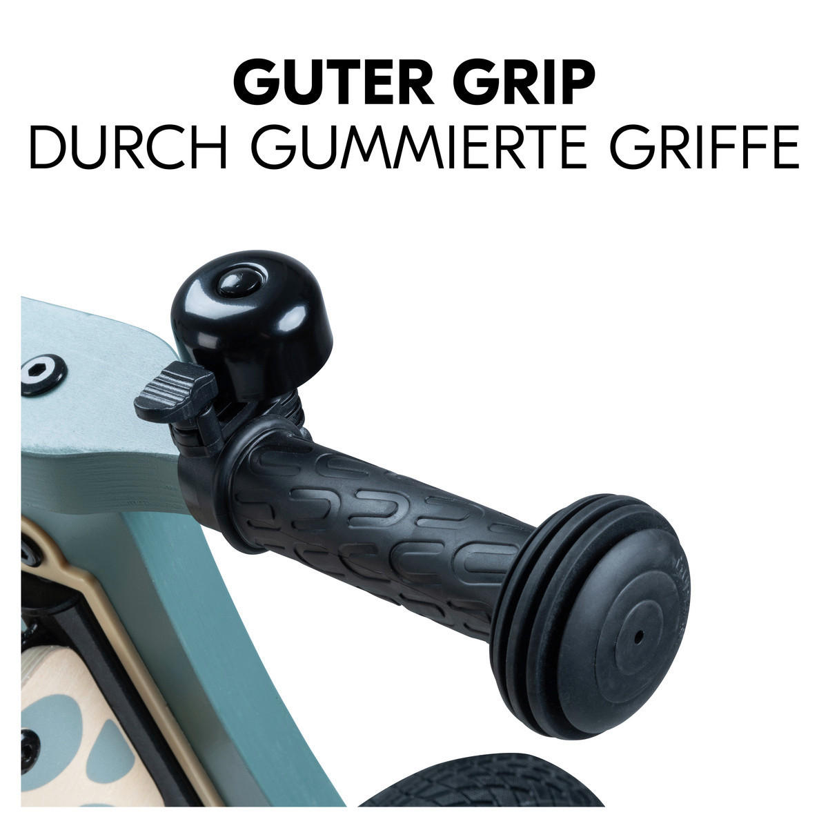 LAUFRAD BALANCE N RIDE  - Blaugrau, Basics, Holz/Kunststoff (39,5/55/85cm) - Hauck