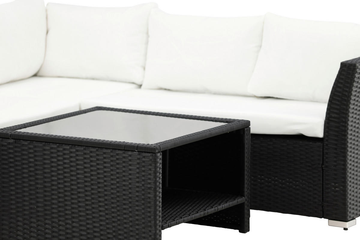 LOUNGEGRUPP  - svart, Klassisk, plast - Gardenson