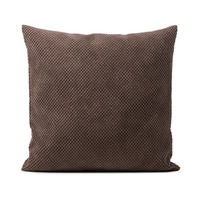 DEKORAČNÍ POLŠTÁŘ 50/50 cm - tmavě hnědá, Basics, textil (50/50cm) - Novel