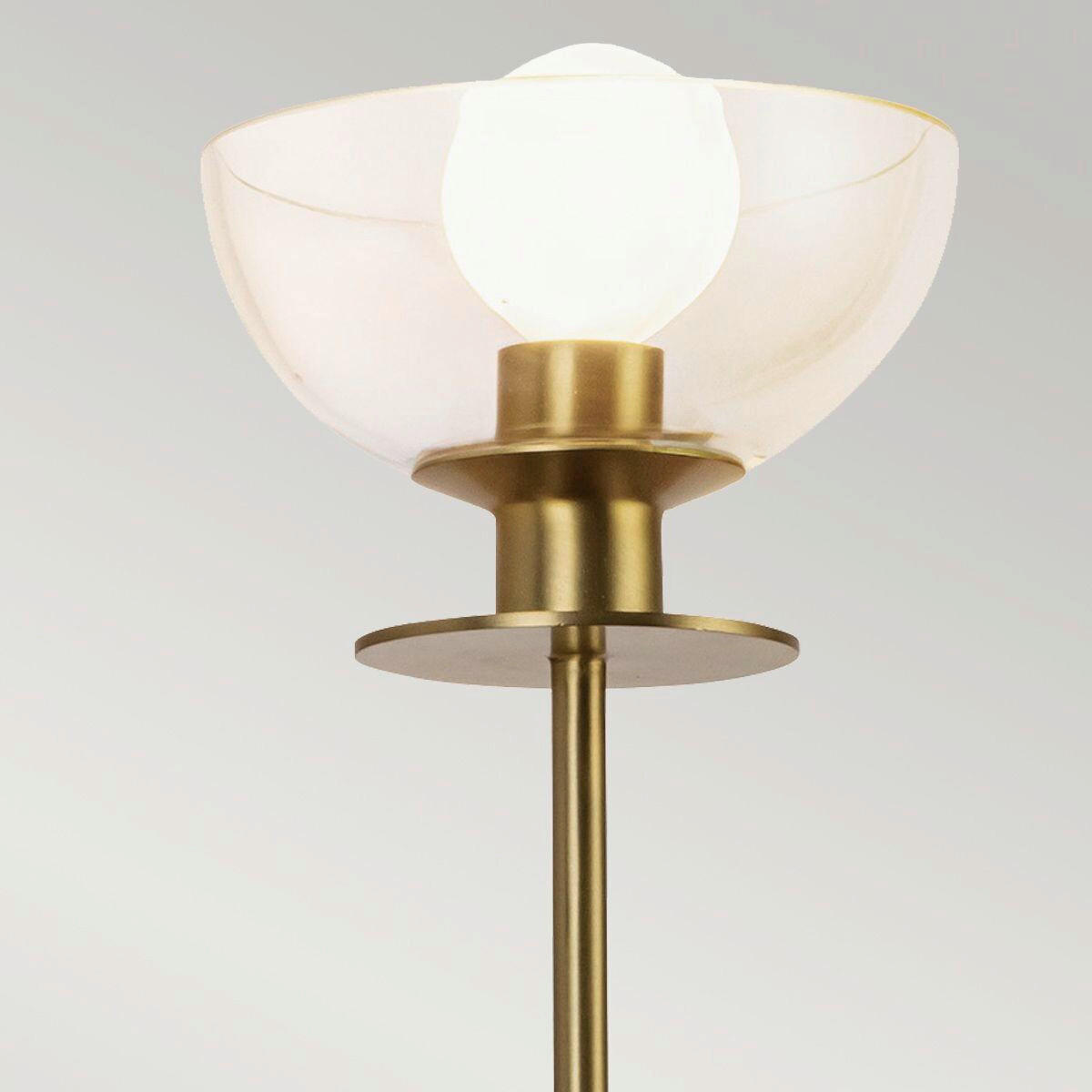WANDLEUCHTE 12,7/29,2 cm   - Goldfarben, KONVENTIONELL, Glas/Metall (12,7/29,2cm) - Elstead Lighting
