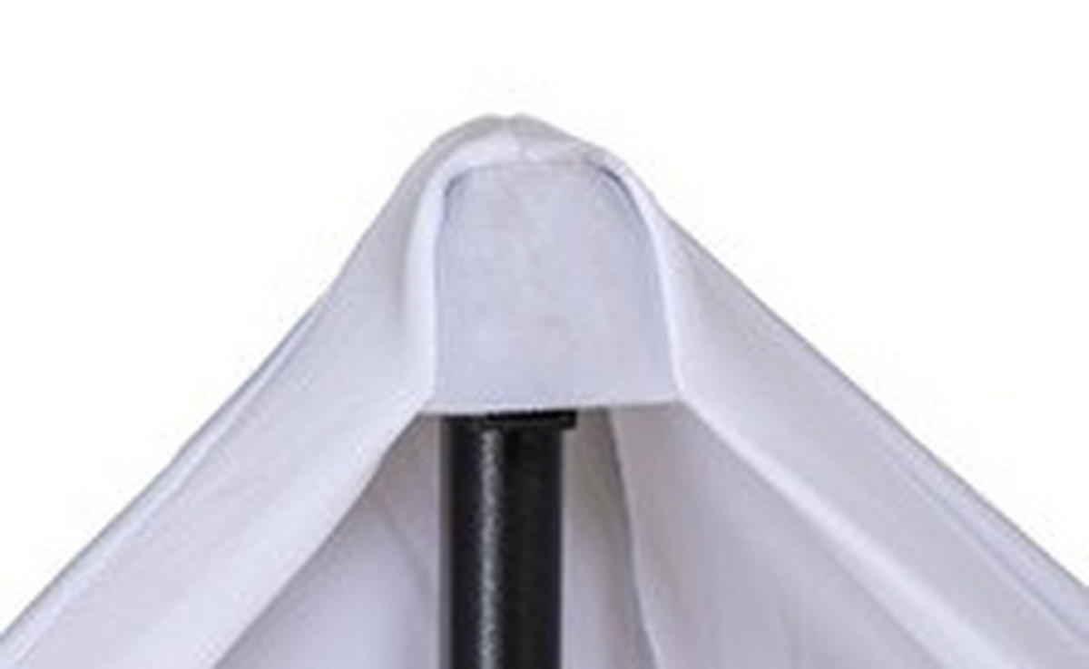 STEHTISCH - Platinfarben/Weiß, MODERN, Kunststoff/Textil (60/60/110cm) - Acamp