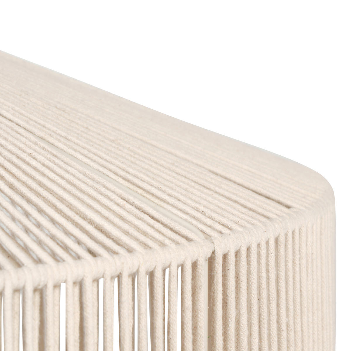 HÄNGELEUCHTE 61/150 cm   - Beige/Weiß, Basics, Textil/Metall (61/150cm) - Trio Leuchten