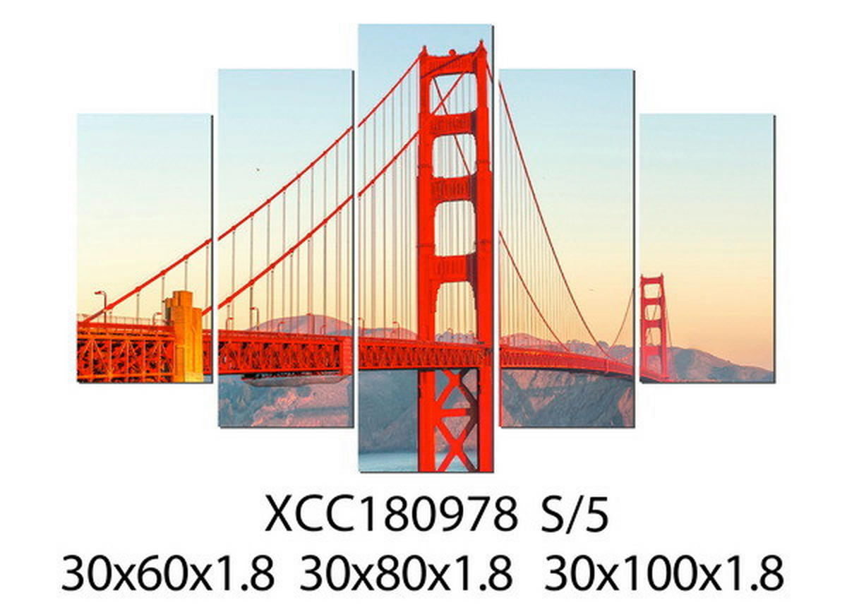 KÉP SZETT 70/3/120 cm  - Basics, textil (70/3/120cm)