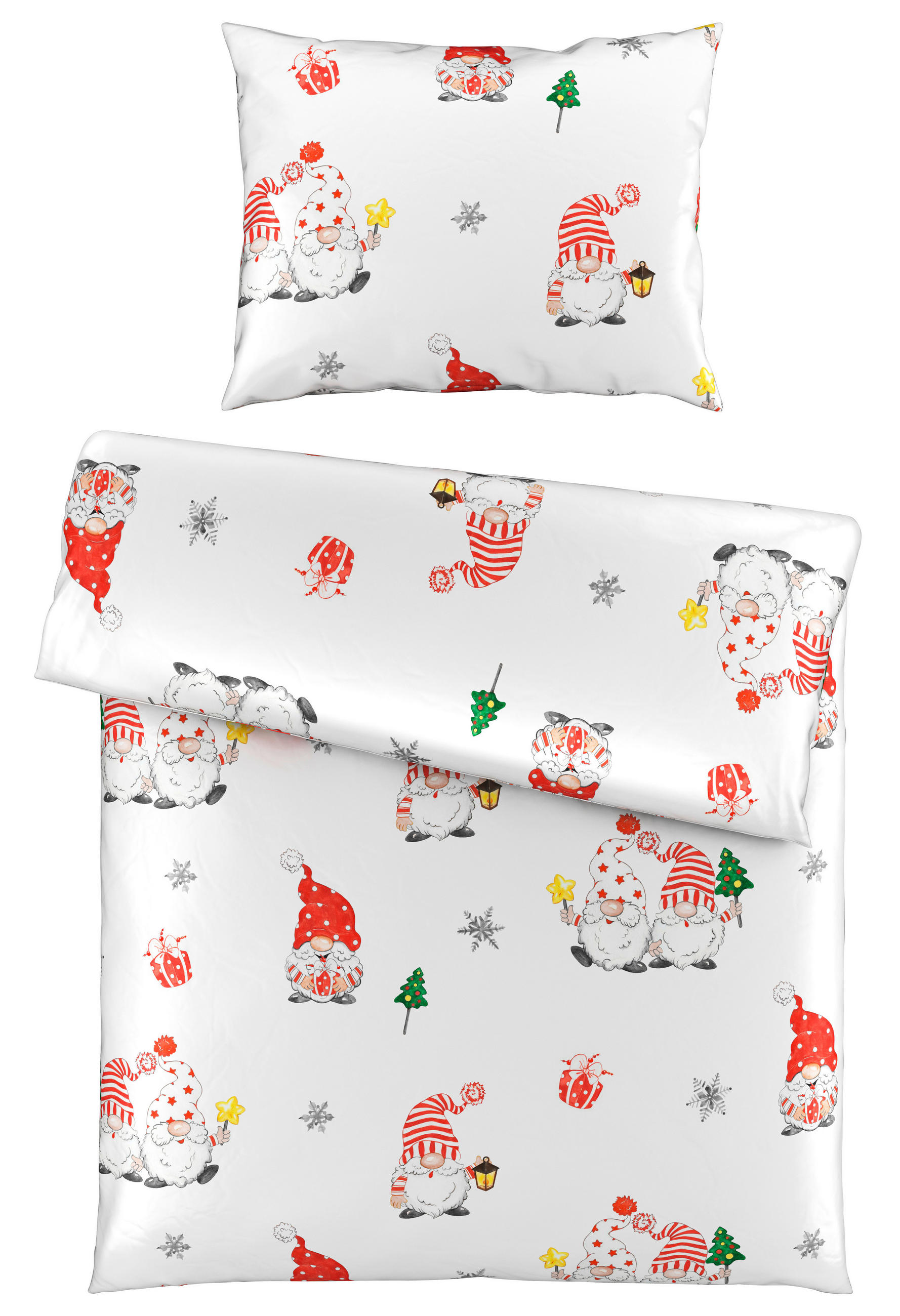 POSTELJNINA ELF 140/200 cm saten večbarvno  - večbarvno, Konvencionalno, tekstil (140/200cm) - Esposa