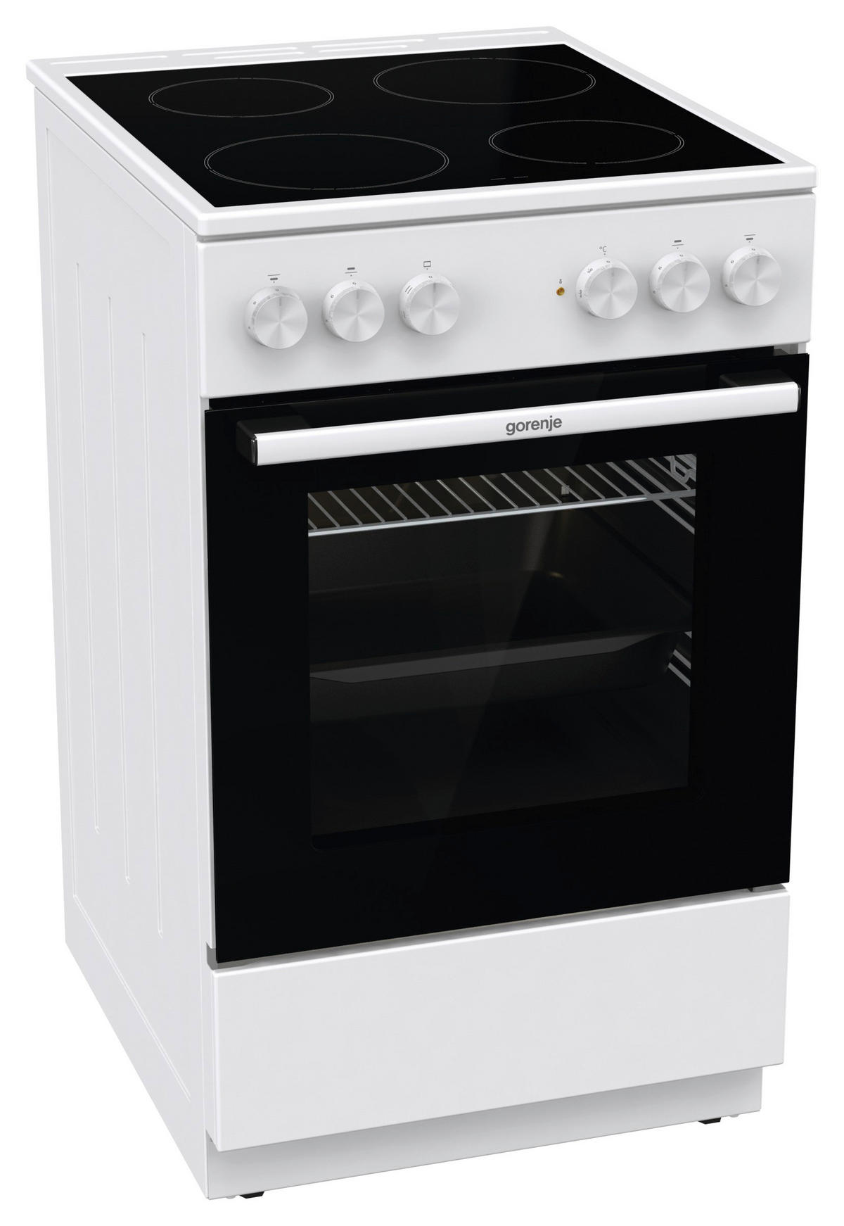 HERD GEC5A21WG  - Weiß, Basics, Glas/Metall (50/85/59,4cm) - Gorenje