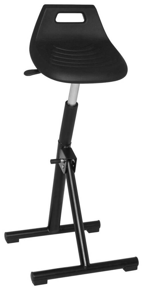 STEHHILFE 50/83/25 cm  - Schwarz, MODERN, Kunststoff/Metall (50/83/25cm) - MID.YOU