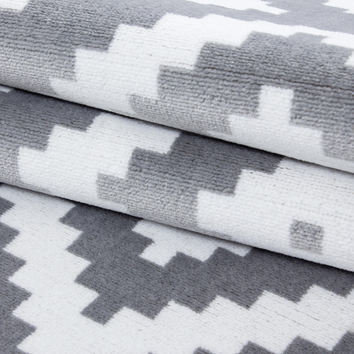 LÄUFER 80/300 cm Plus Grey  - Grau, KONVENTIONELL, Textil (80/300cm) - Novel