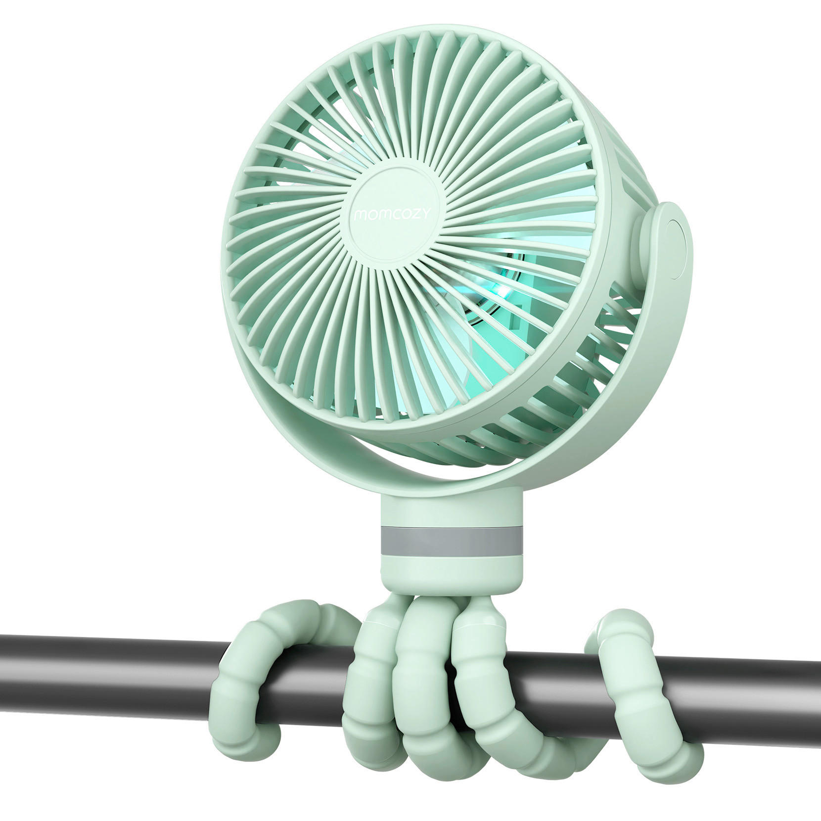 KINDERWAGENAUSSTATTUNG - Pastellgrün, Basics, Kunststoff (15,5/16/10cm) - Momcozy