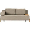 SCHLAFSOFA Teddystoff Braun  - Naturfarben/Braun, Design, Holz/Textil (211/88/102cm) - Niels Andersson
