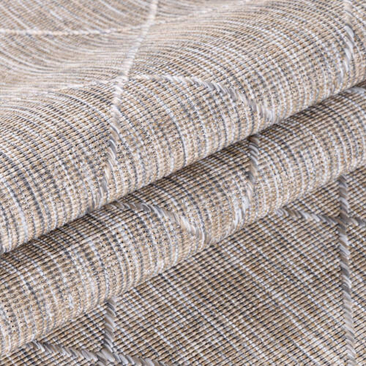 OUTDOORTEPPICH 120/170 cm Zagora Grau, Beige  - Beige/Grau, Basics, Textil (120/170cm) - Novel