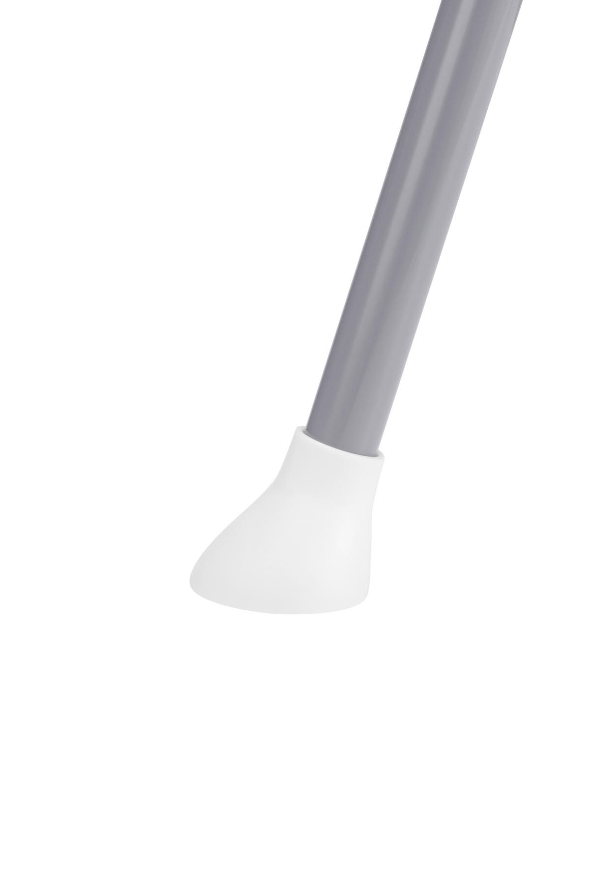 HOCHSTUHL  - Weiß/Grau, Basics, Kunststoff/Metall (64/56/87,5cm) - My Baby Lou